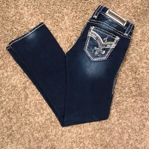 Rock Revival Dark Blue Boot Cut Jeans